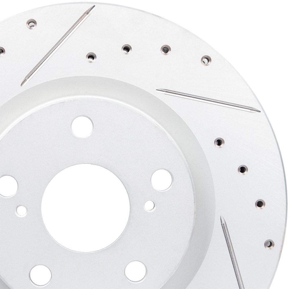 2012 Ford F150 1/2 Ton Performance Drilled Slotted Brake Rotors